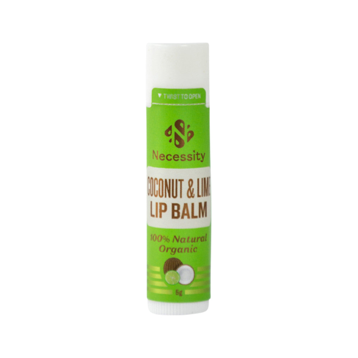 Necessity - Organic Lip Balm Coconut & Lime