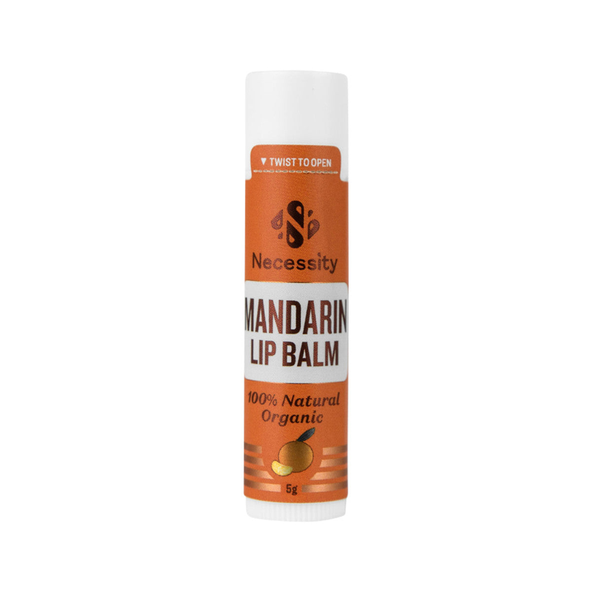 Necessity - Organic Lip Balm Mandarin
