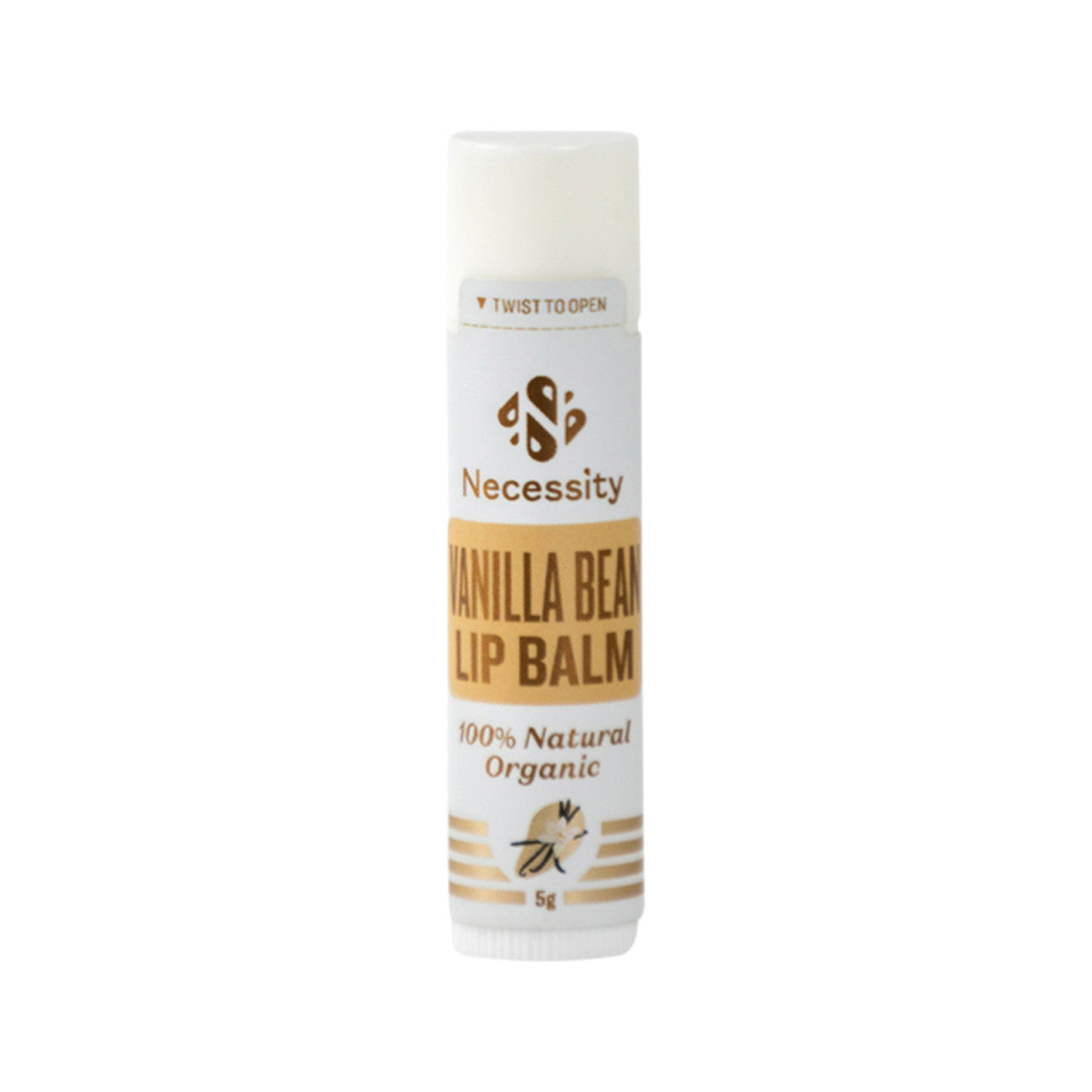 Necessity - Organic Lip Balm Vanilla Bean