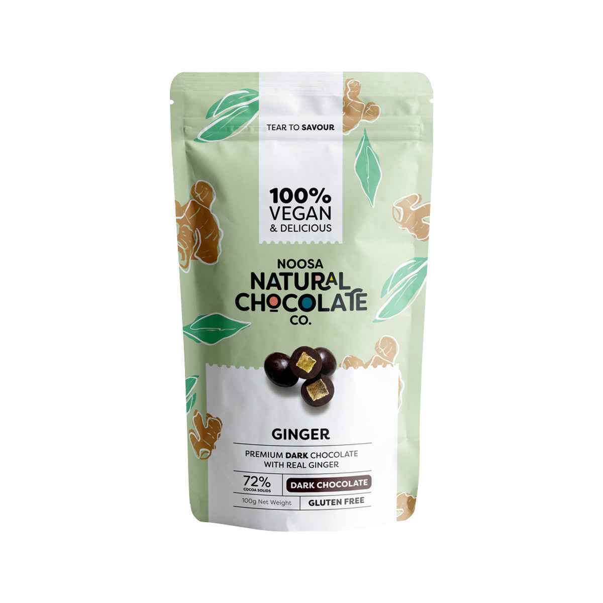 Noosa Natural Chocolate Co. - Dark Chocolate Ginger