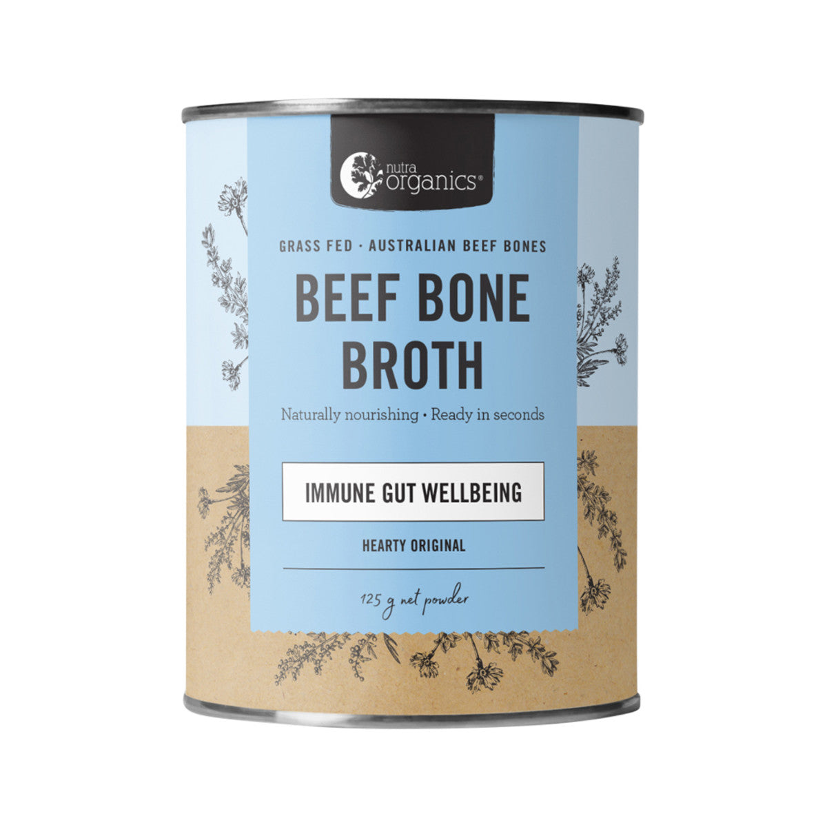 Nutra Organics - Bone Broth Beef 125g
