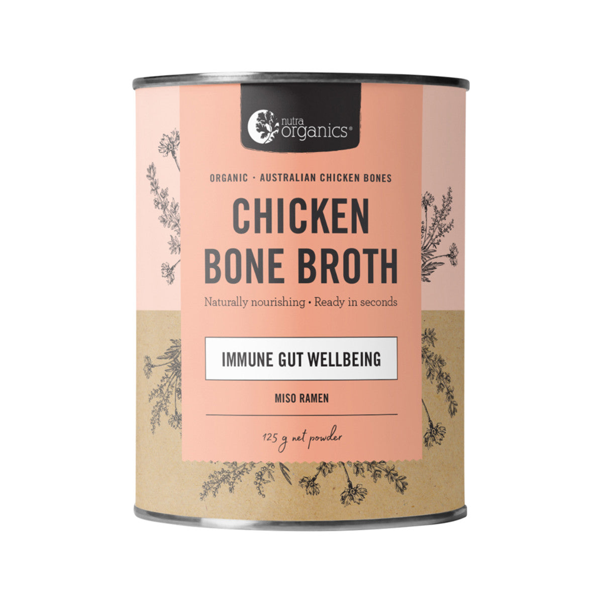 Nutra Organics - Bone Broth Chicken 125g