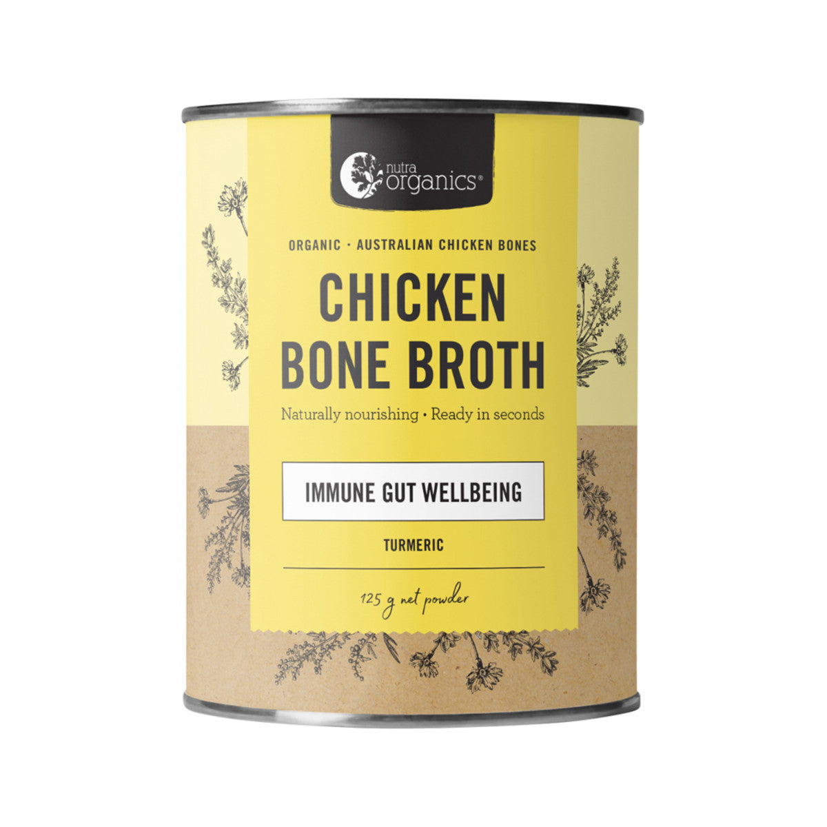 Nutra Organics - Bone Broth Chicken 125g