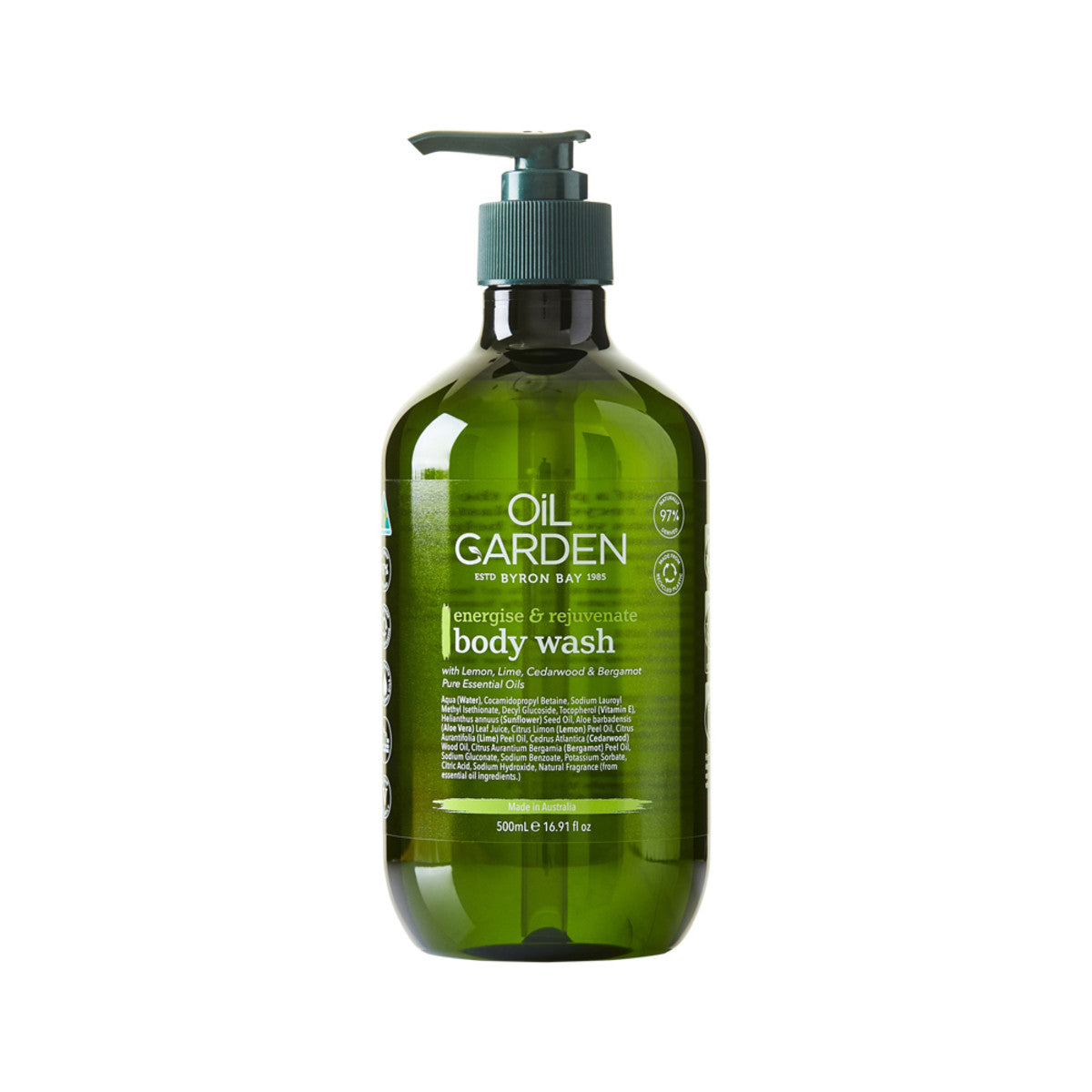Oil Garden Body Wash Energise and Rejuvenate 500ml