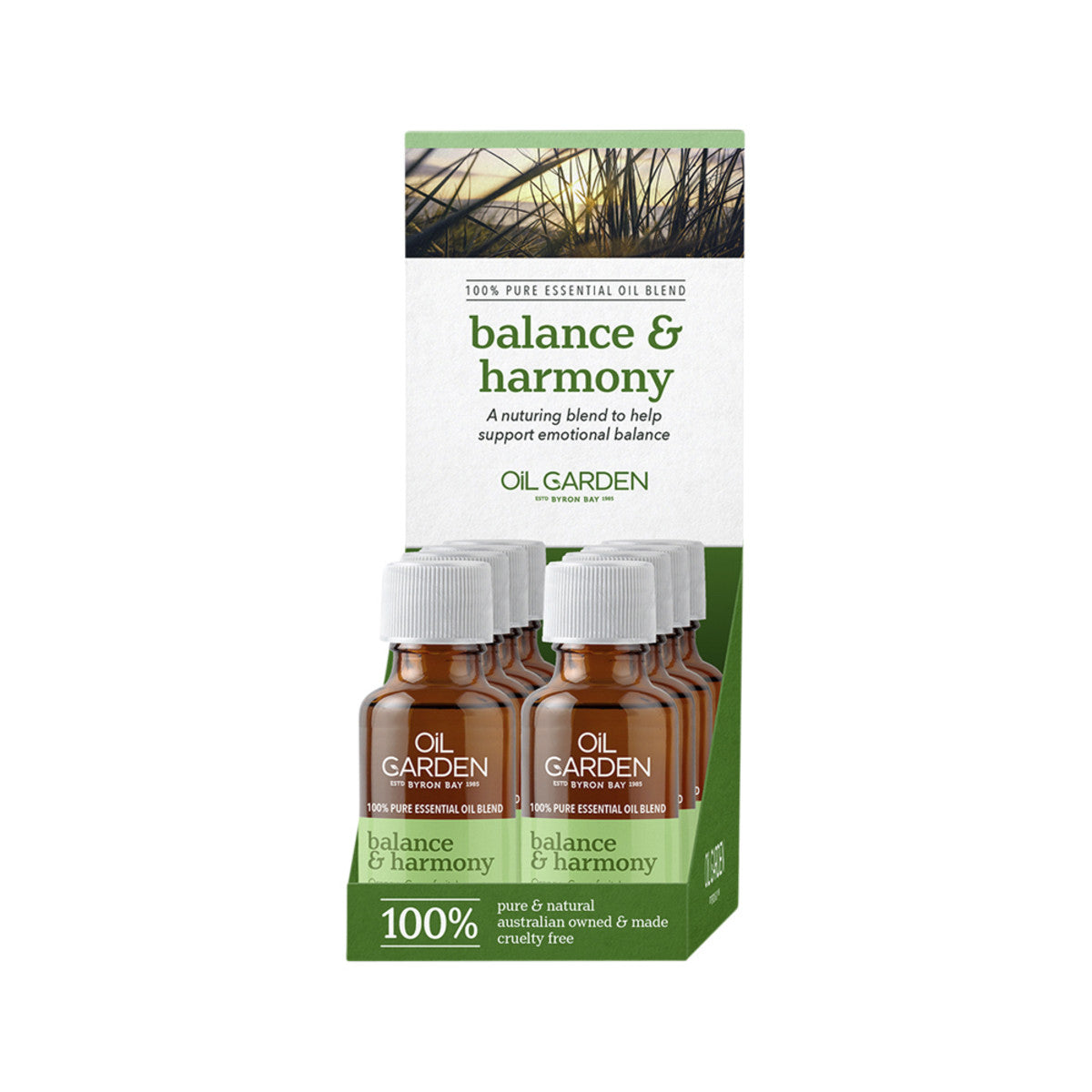 Oil Garden Essential Oil Blend Balance Harmony 25ml x 8 Dis
