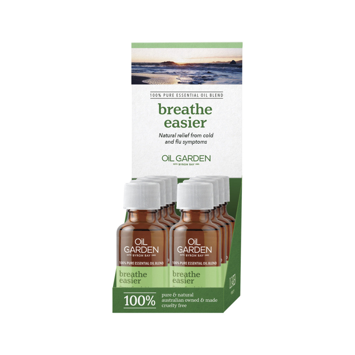 Oil Garden Essential Oil Blend Breathe Easier 25ml x 6 Dis