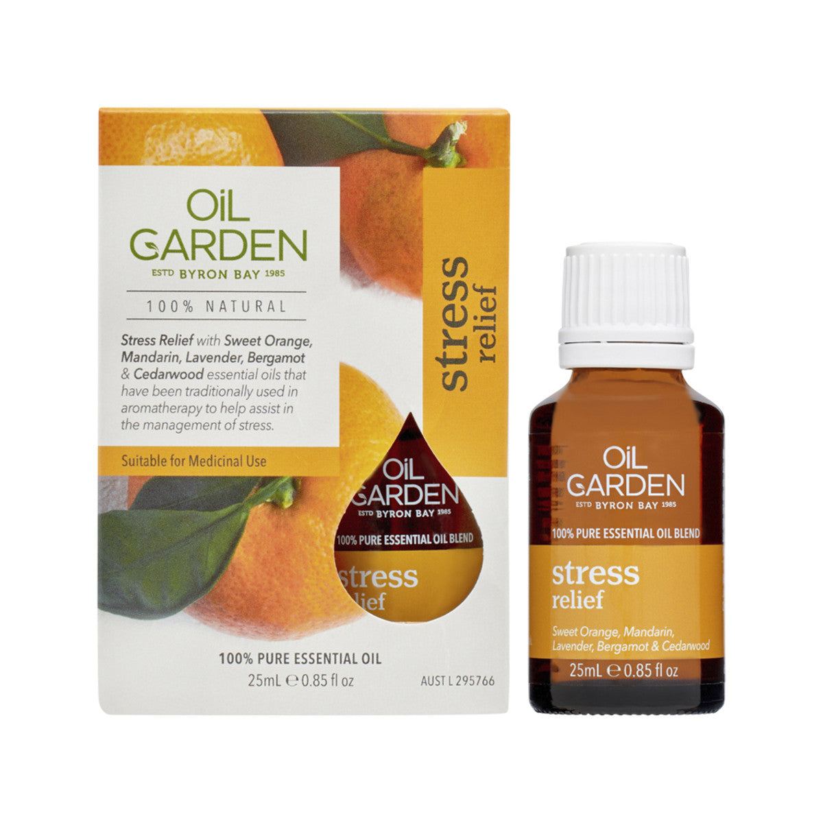 Oil Garden Essential Oil Blend Stress Relief 25ml