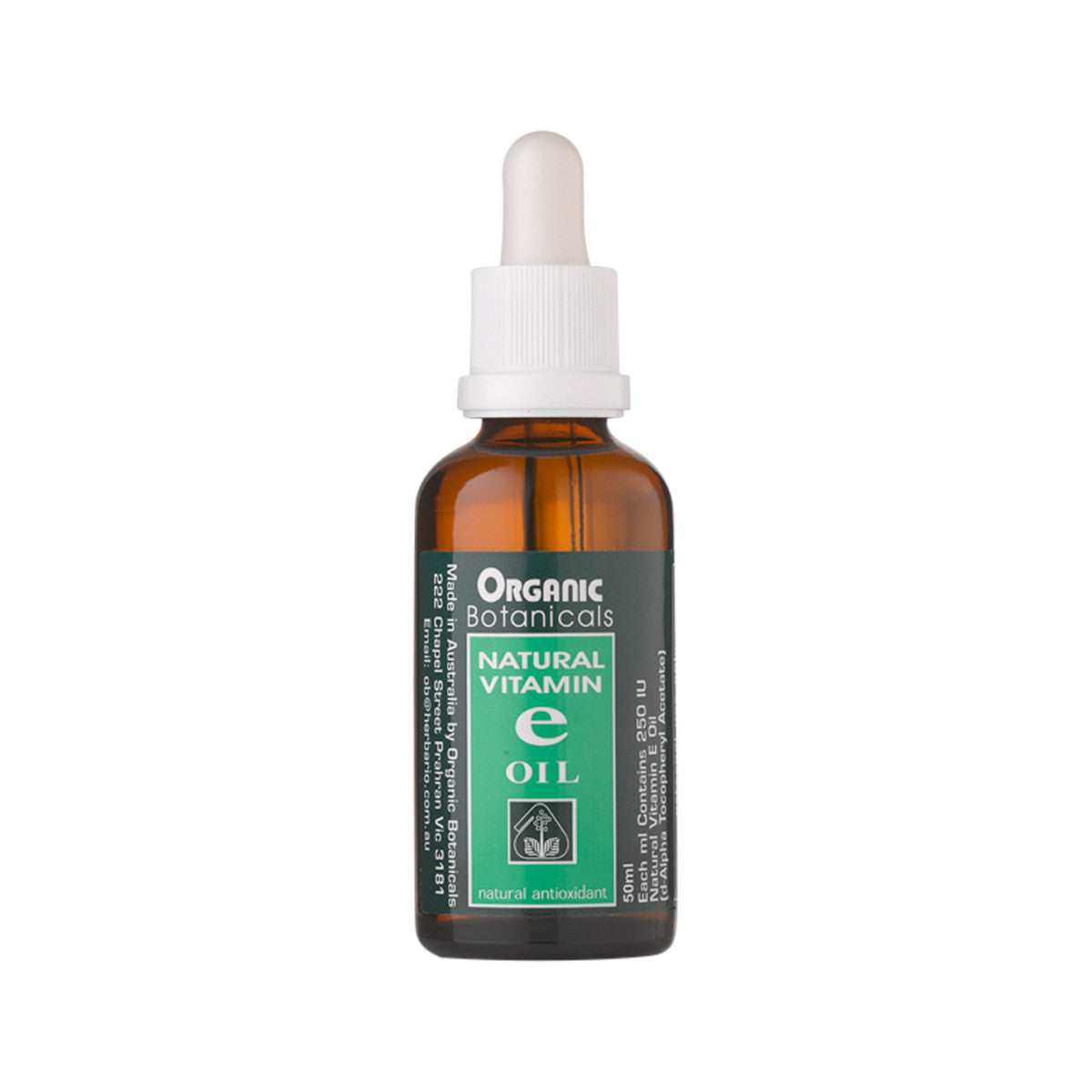 Organic Botanicals - Natural Vitamin E Oil 50ml
