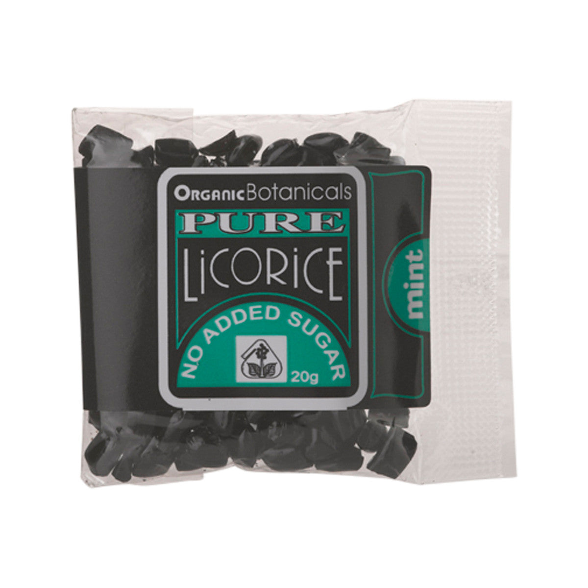 Organic Botanicals Pure Licorice Mint 20g Bag