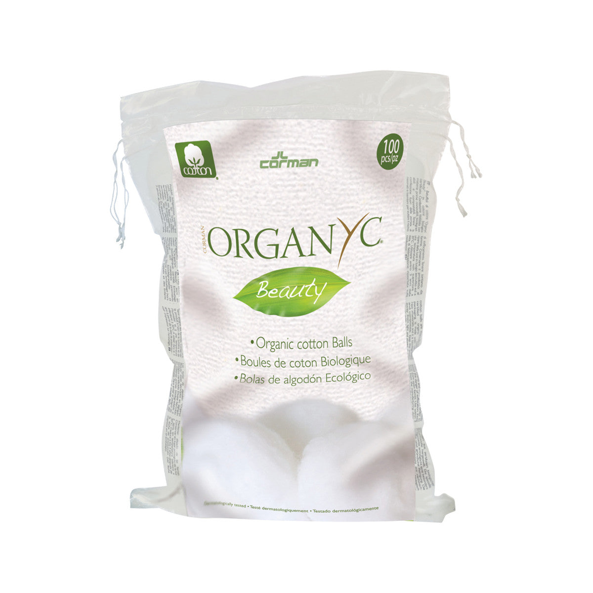 Organyc Beauty Cotton Balls x 100 Pack