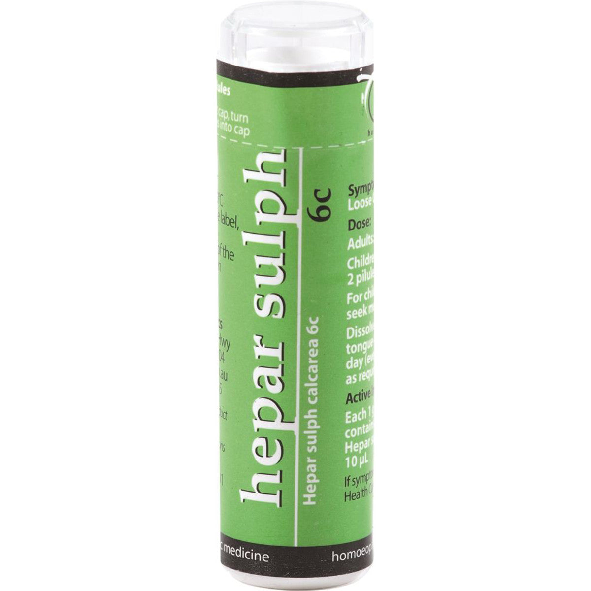 Owen Homoeopathics - Hepar Sulph 6c 120 pillules