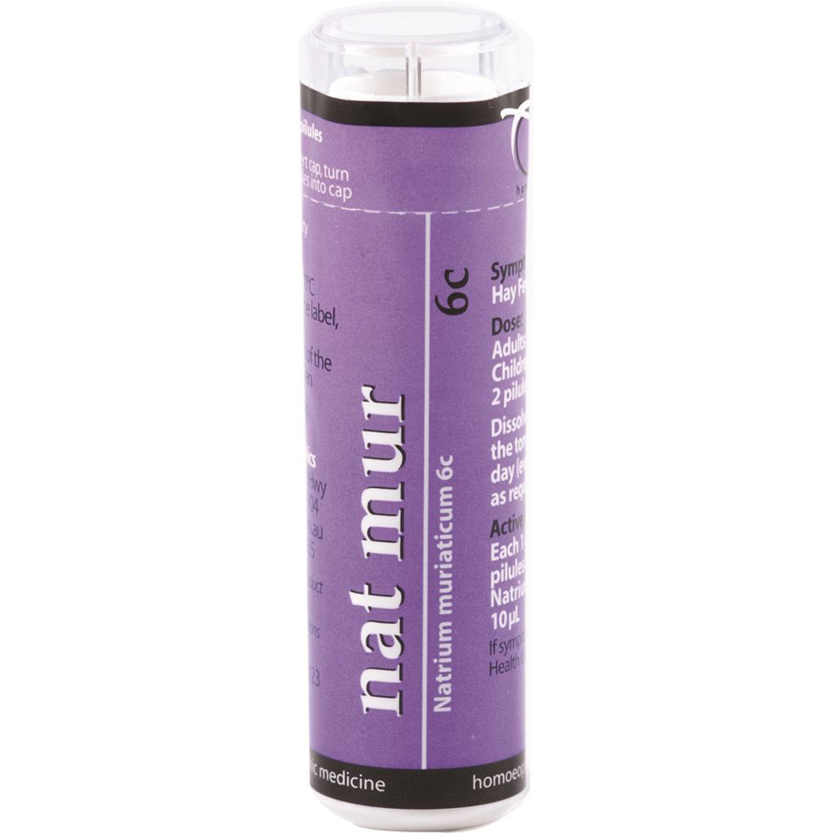 Owen Homoeopathics - Nat Mur 6c 120 pillules