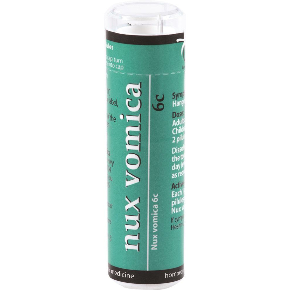 Owen Homoeopathics - Nux Vomica 6c 120 pillules