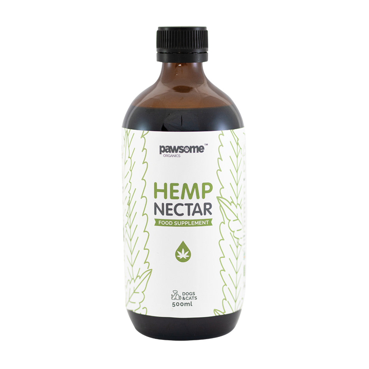Pawsome Org Pet Hemp Nectar 500ml