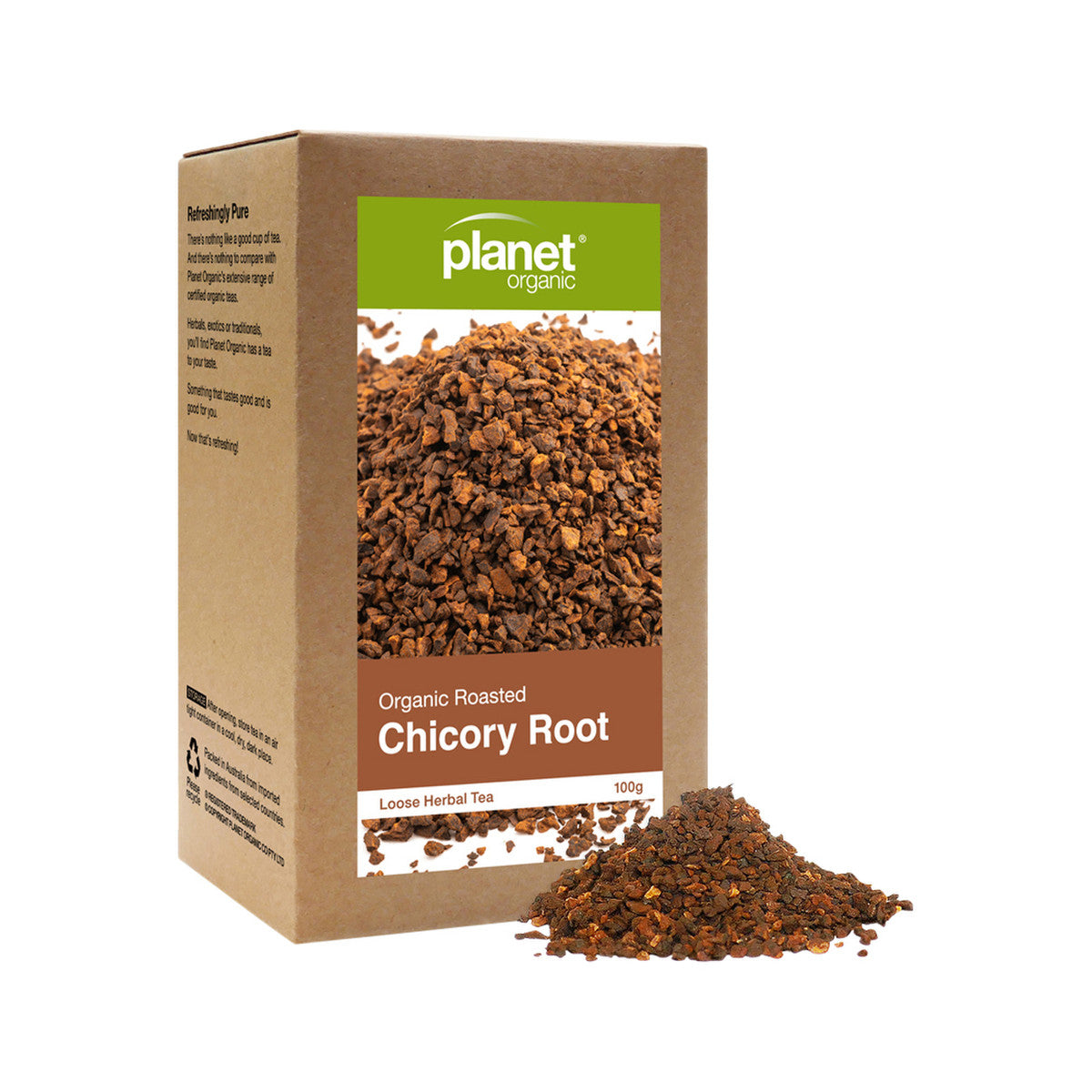 Planet Organic - Organic Herbal Tea Chicory Root (Roasted) Loose Leaf
