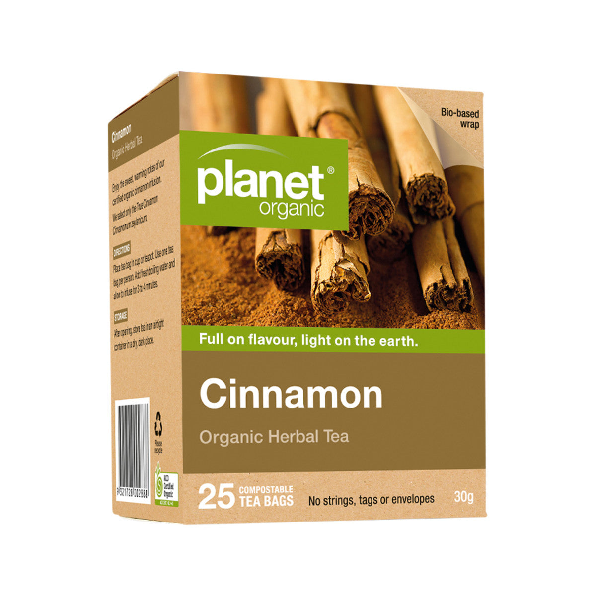 Planet Organic - Organic Herbal Tea Cinnamon