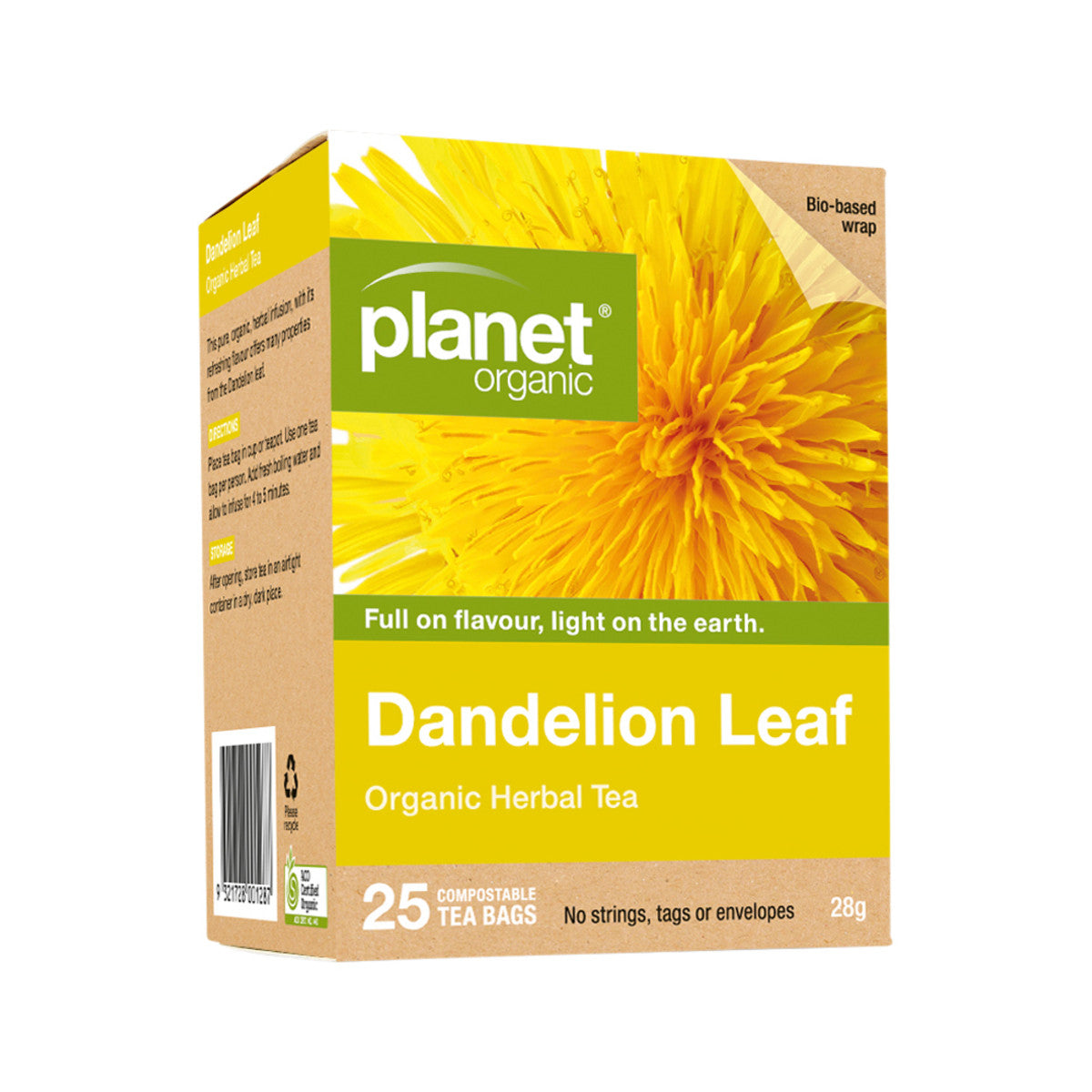 Planet Organic - Organic Herbal Tea Dandelion Leaf