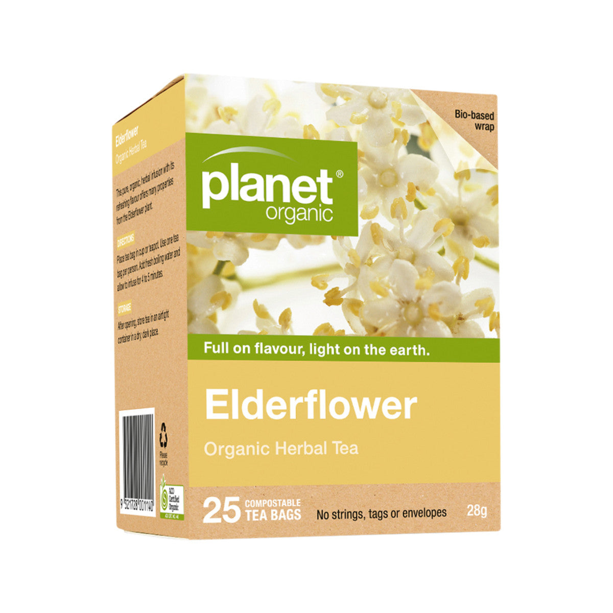 Planet Organic - Organic Herbal Tea Elderflower