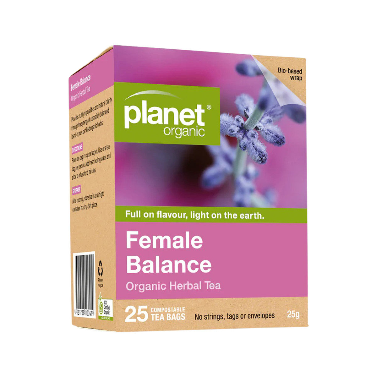 Planet Organic - Organic Herbal Tea Female Balance