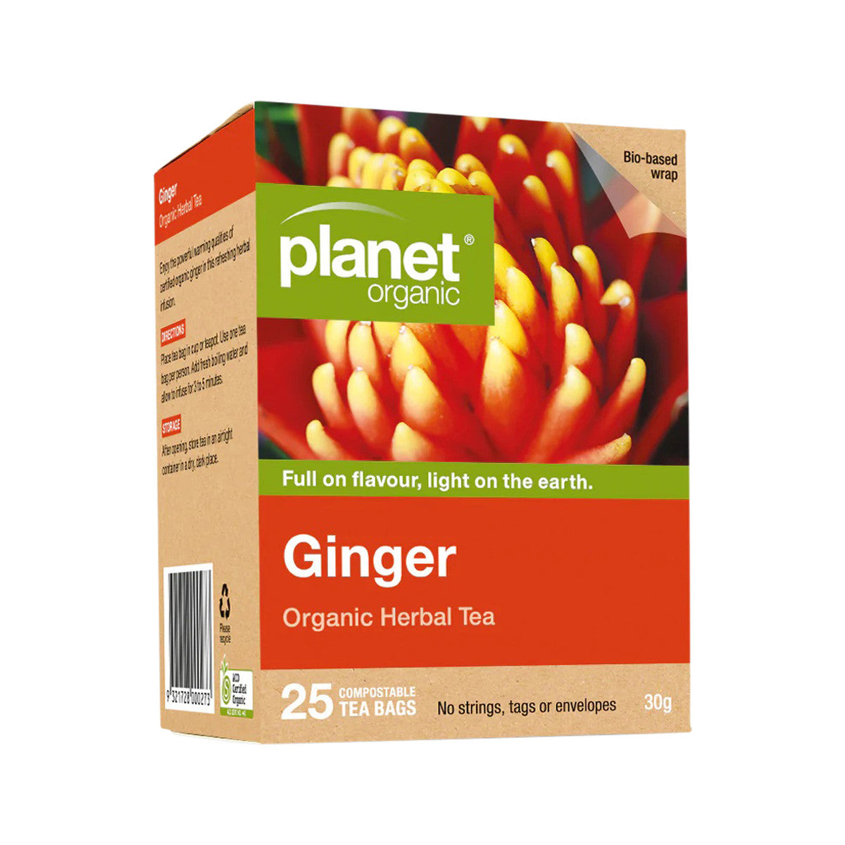 Planet Organic - Organic Herbal Tea Ginger