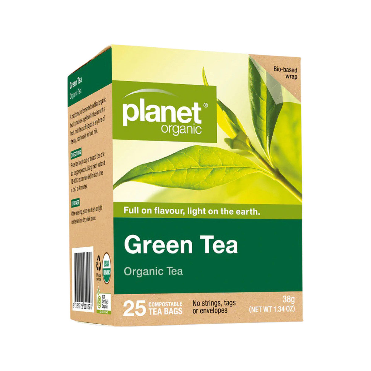 Planet Organic - Organic Tea Green Tea