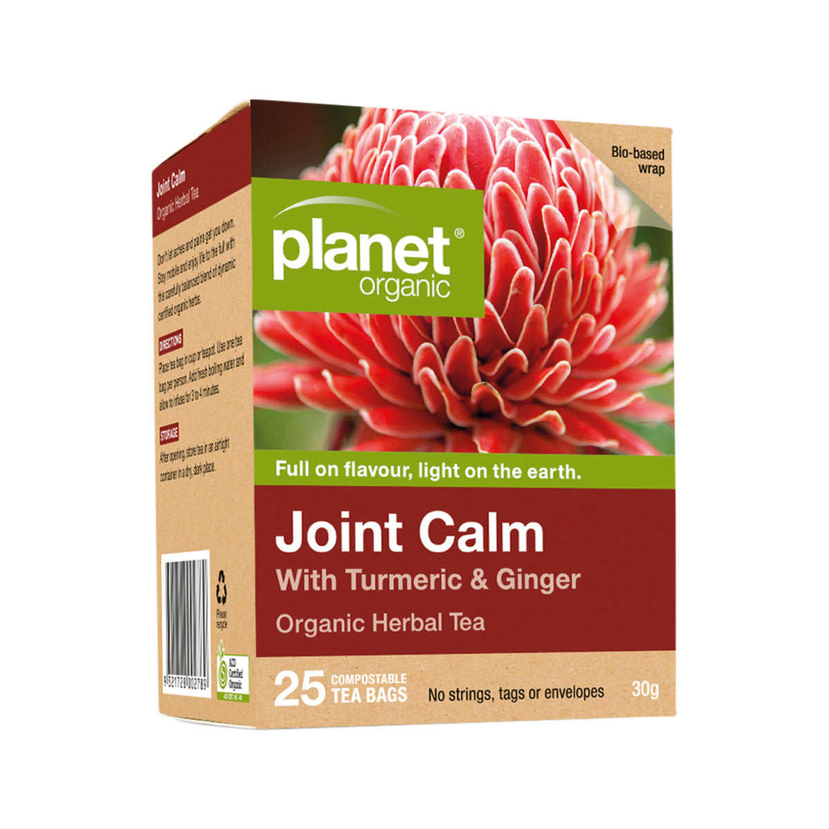 Planet Organic - Organic Herbal Tea Joint Calm with Turmeric & Ginger