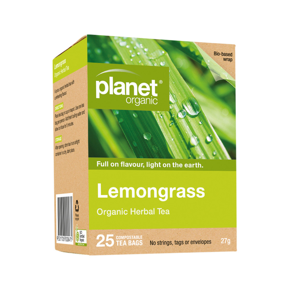 Planet Organic - Organic Herbal Tea Lemongrass