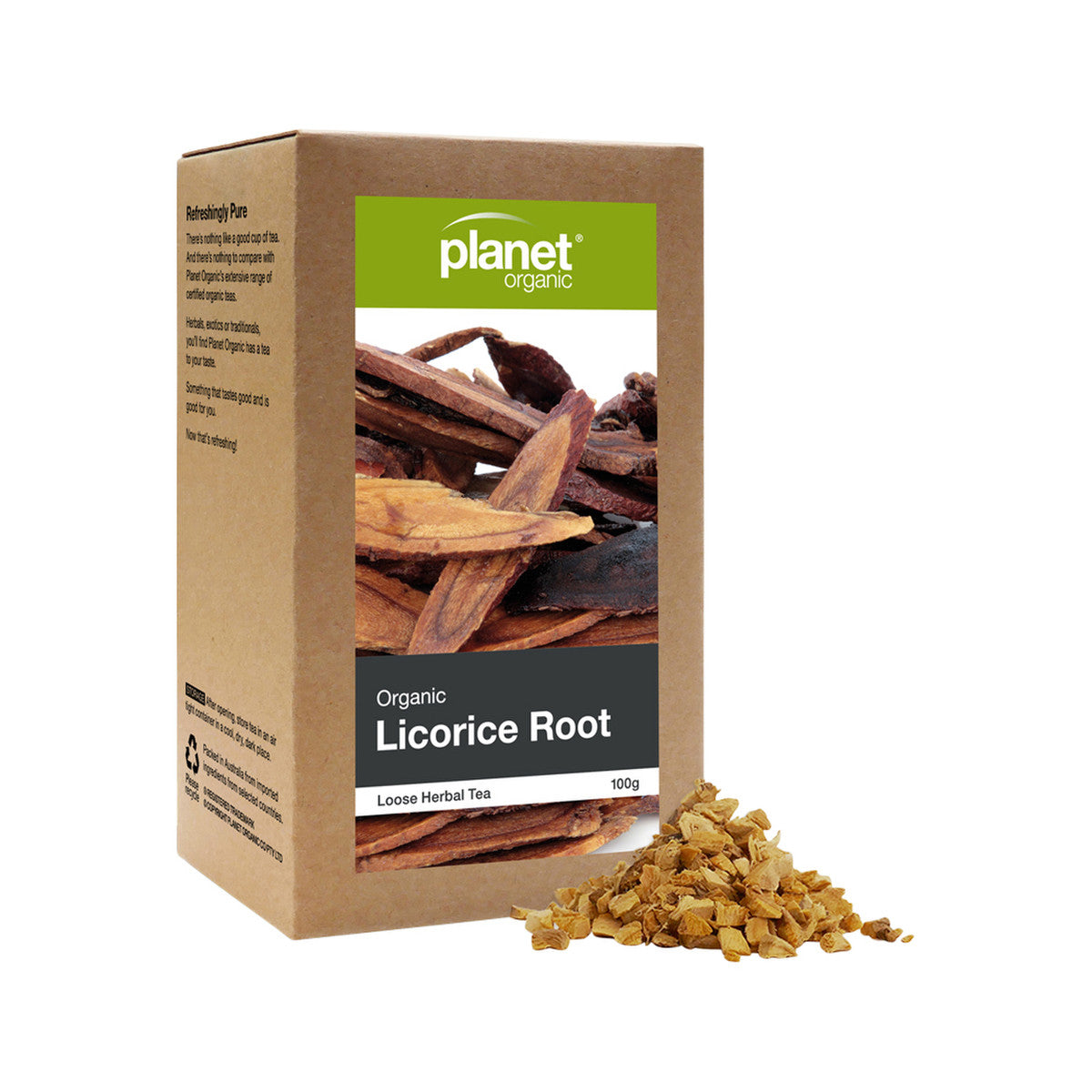 Planet Organic - Organic Herbal Tea Licorice Root Loose Leaf
