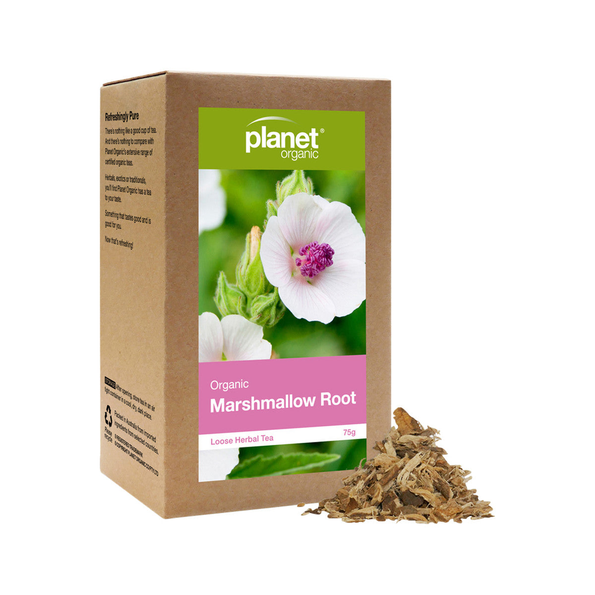 Planet Organic - Organic Herbal Tea Marshmallow Root Loose Leaf