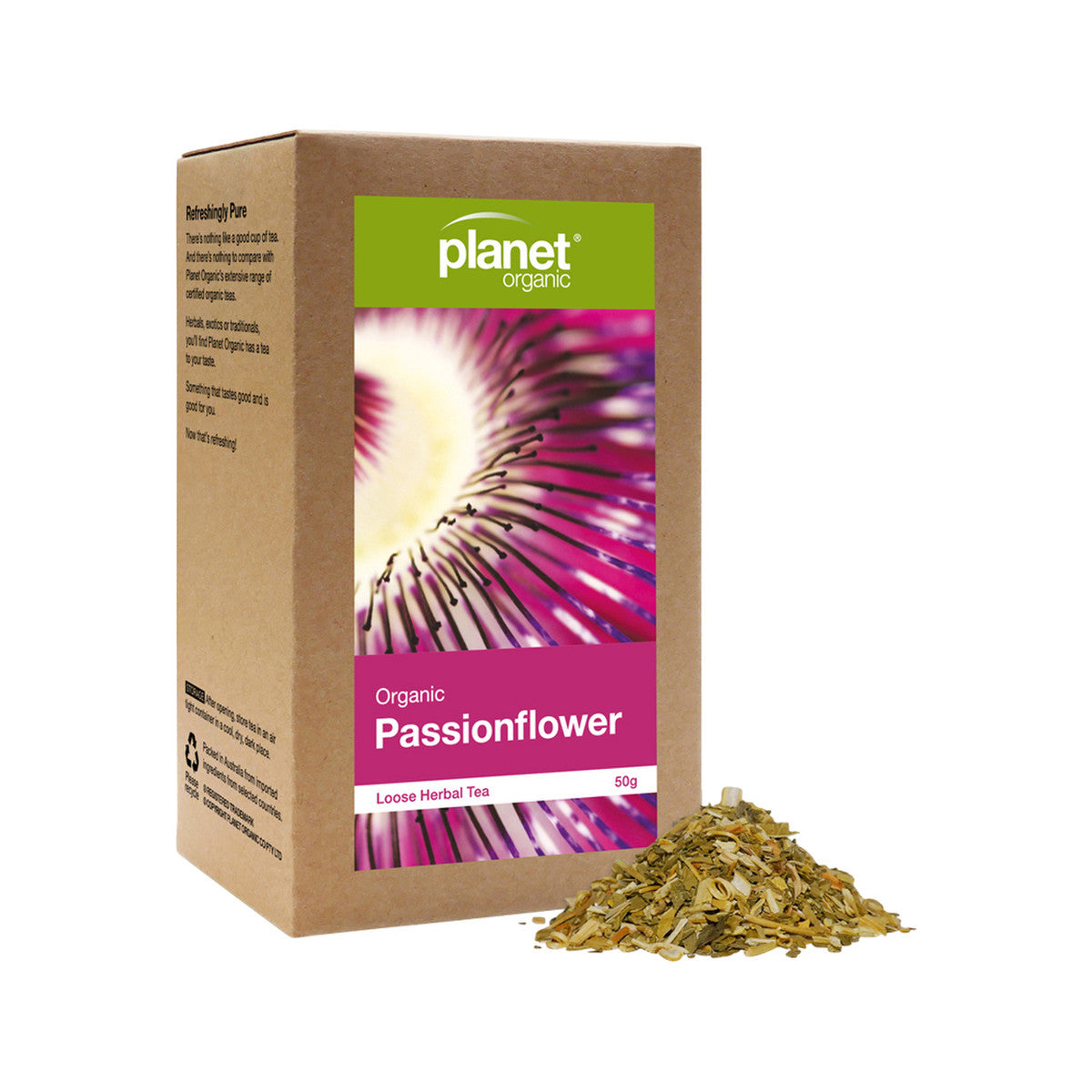 Planet Organic - Organic Herbal Tea Passionflower Loose Leaf