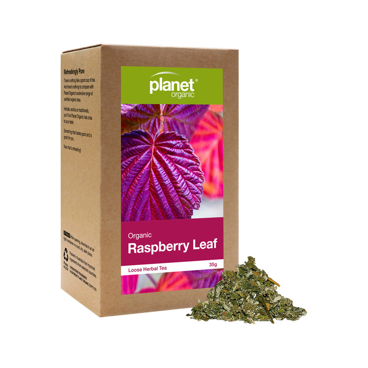 Planet Organic - Organic Herbal Tea Raspberry Leaf Loose Leaf
