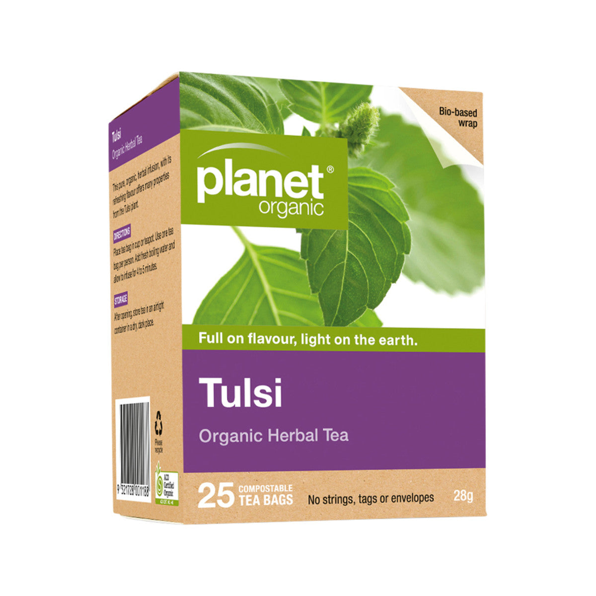Planet Organic Tulsi Herbal Tea x 25 Tea Bags