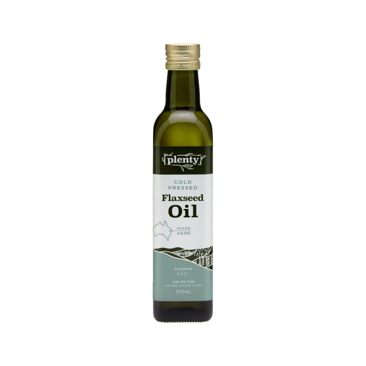 Plenty Cold Pressed Flaxseed Oil 375ml