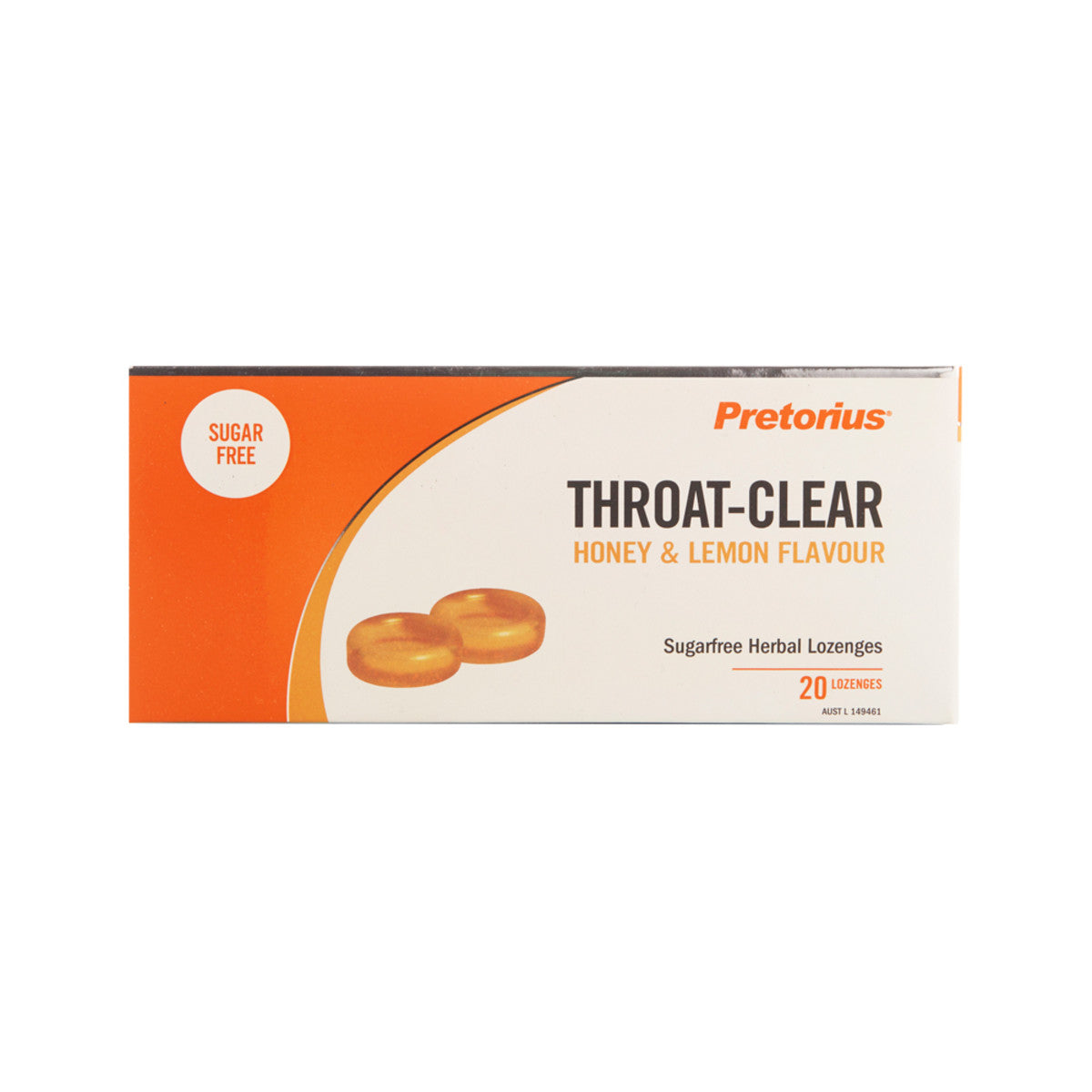 Pretorius - Throat-Clear Lozenges Honey & Lemon