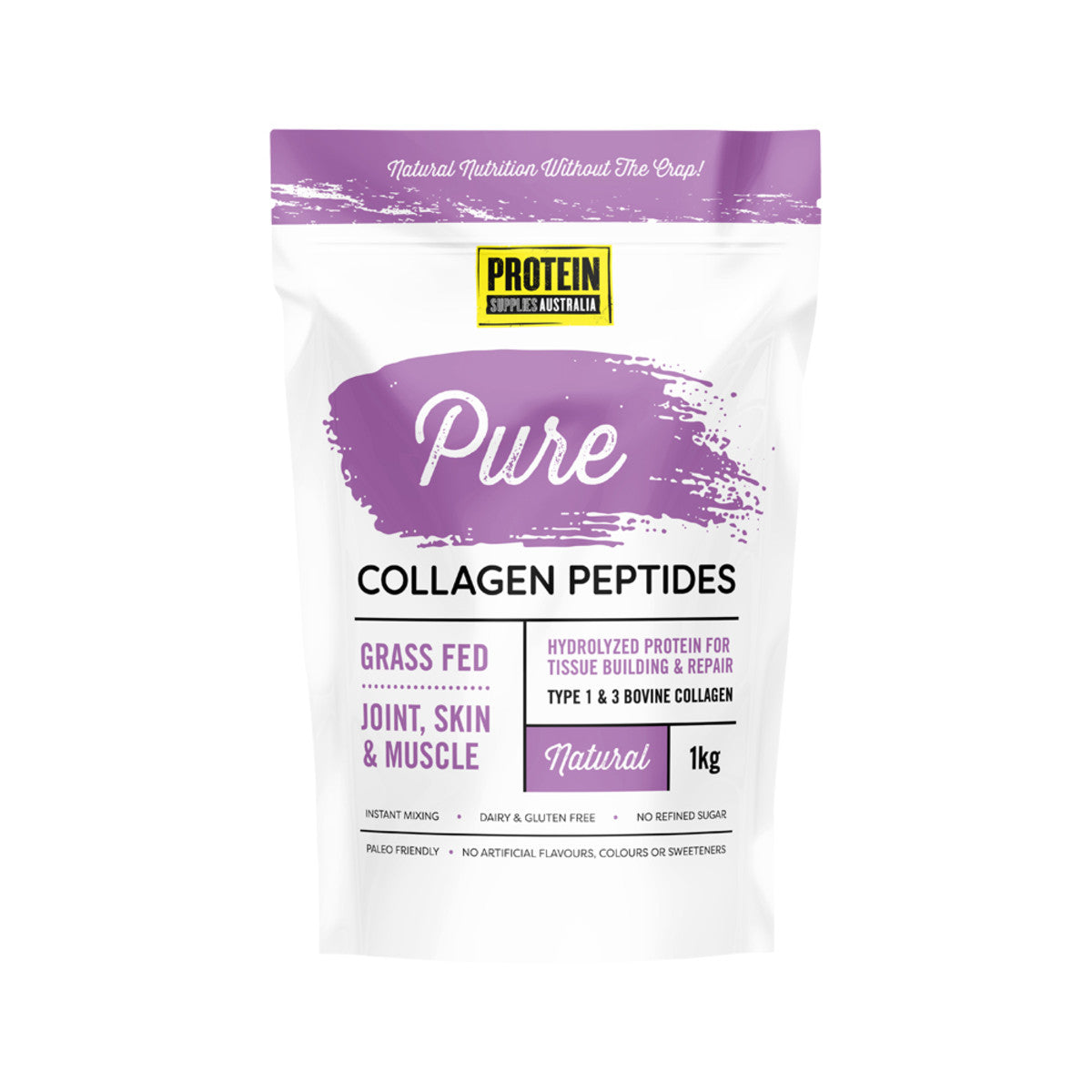 Protein Supplies Collagen Peptides Pure 1kg