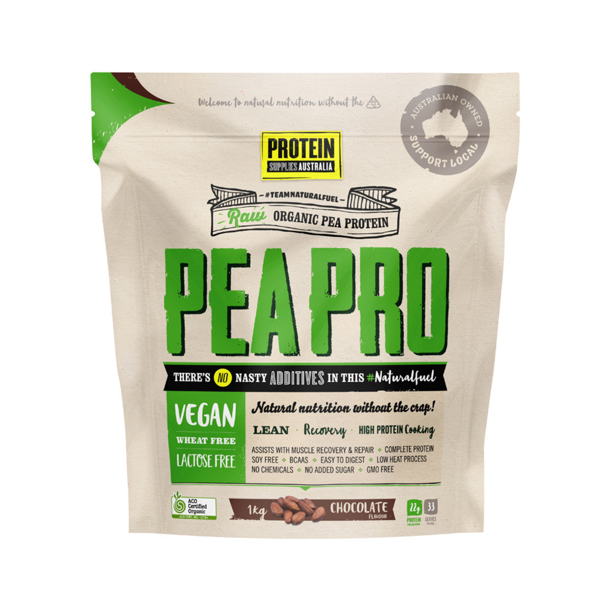 Protein Supplies Protein Pea Pro Chocolate 1kg