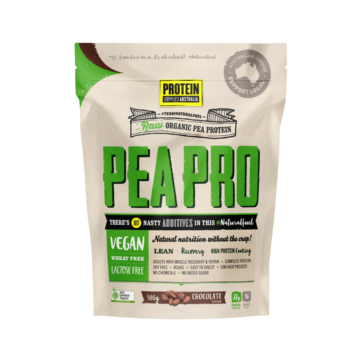 Protein Supplies Protein Pea Pro Chocolate 500g