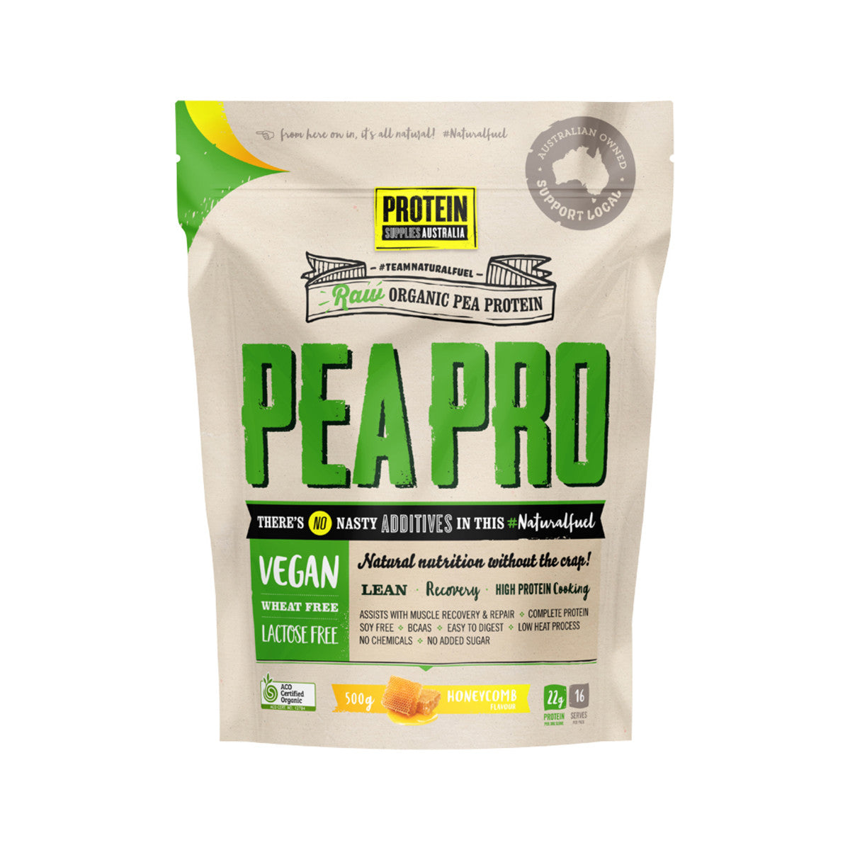 Protein Supplies Protein Pea Pro Honeycomb 500g
