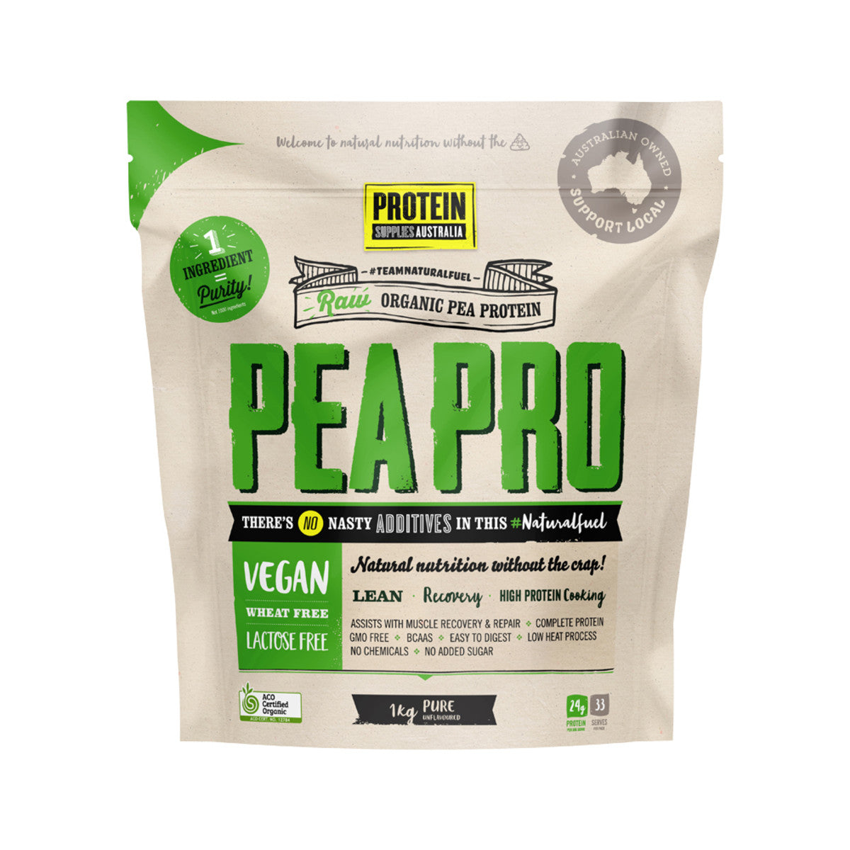 Protein Supplies Protein Pea Pro Pure 1kg