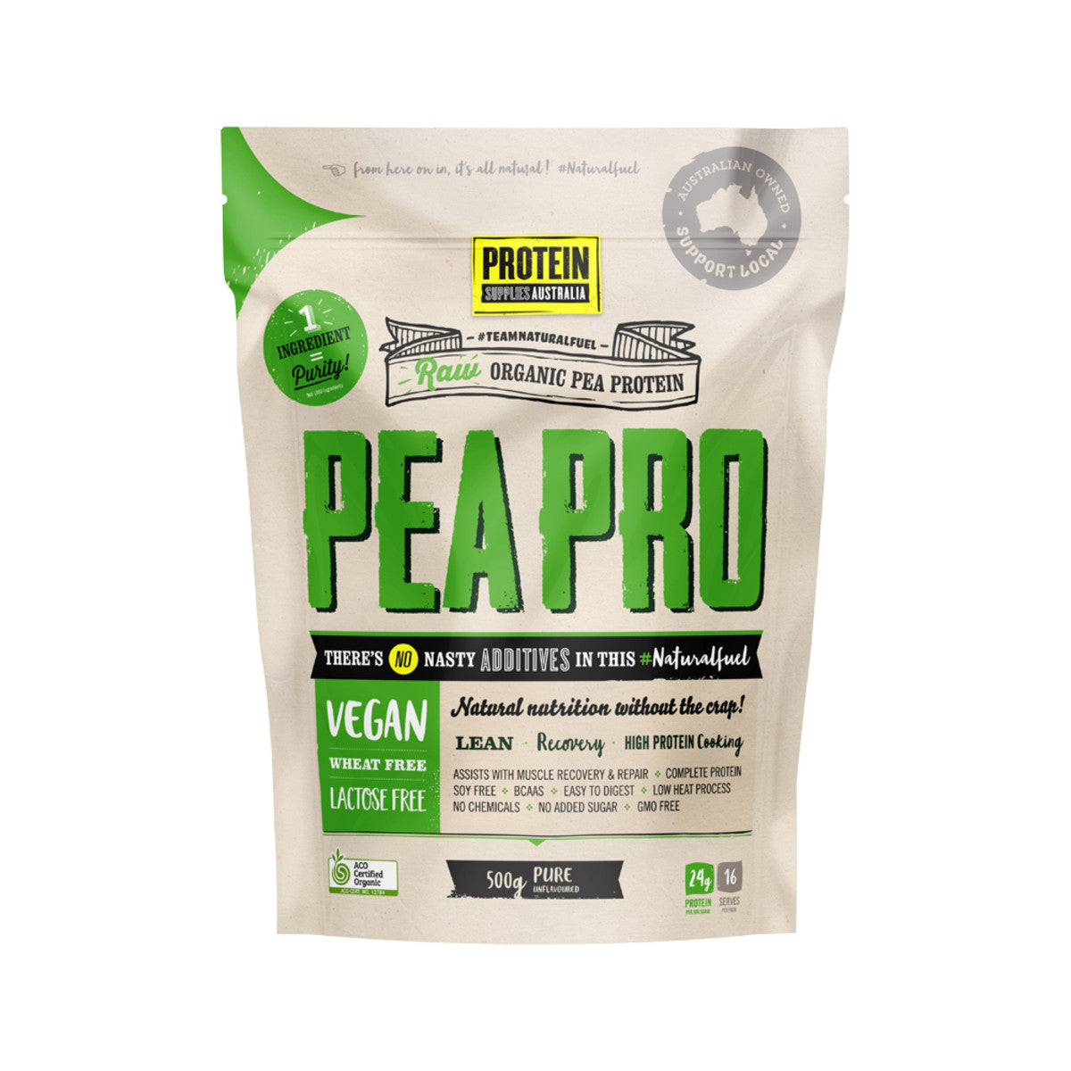 Protein Supplies Protein Pea Pro Pure 500g