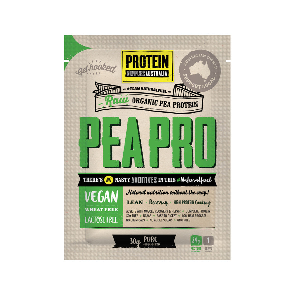 Protein Supplies Protein Pea Pro Pure Sachets 30g x 12 Disp