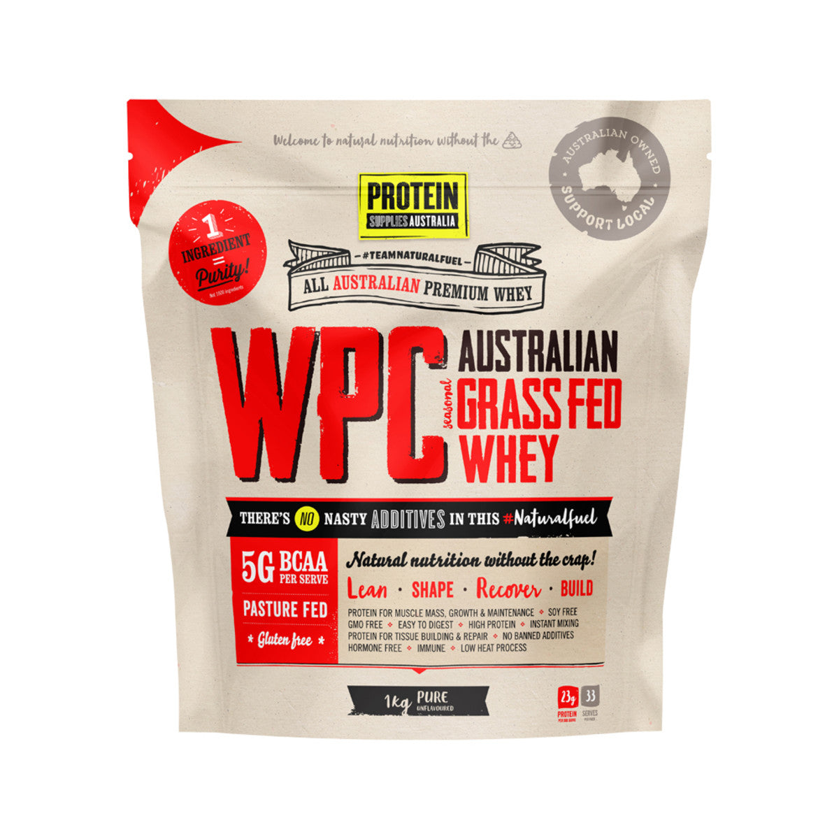 Protein Supplies Protein WPC Pure 1kg