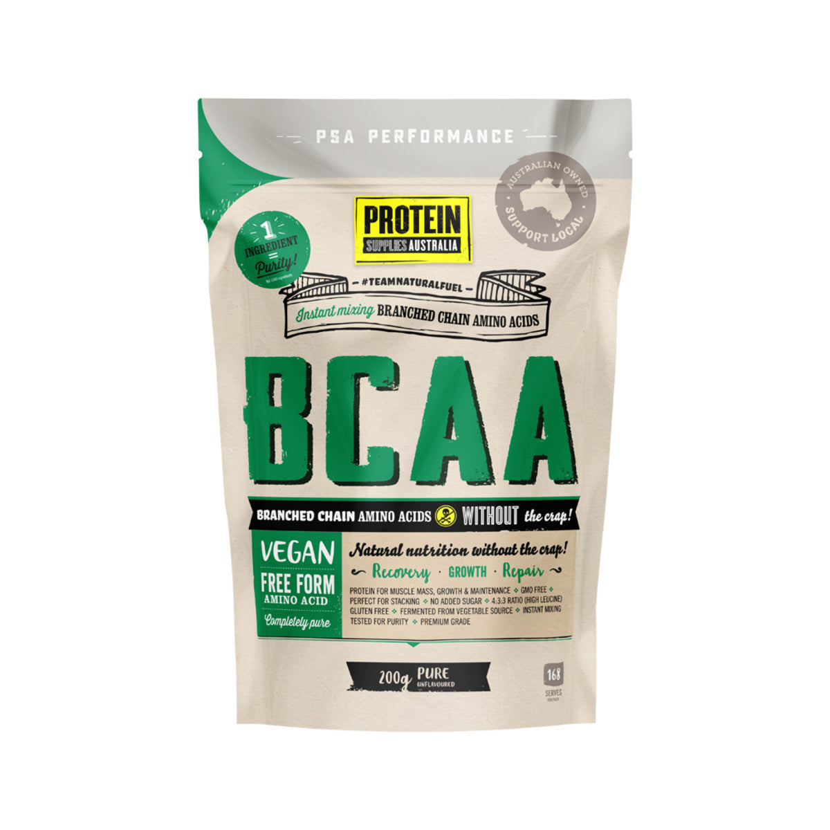 Protein Supplies BCAA Pure 200g