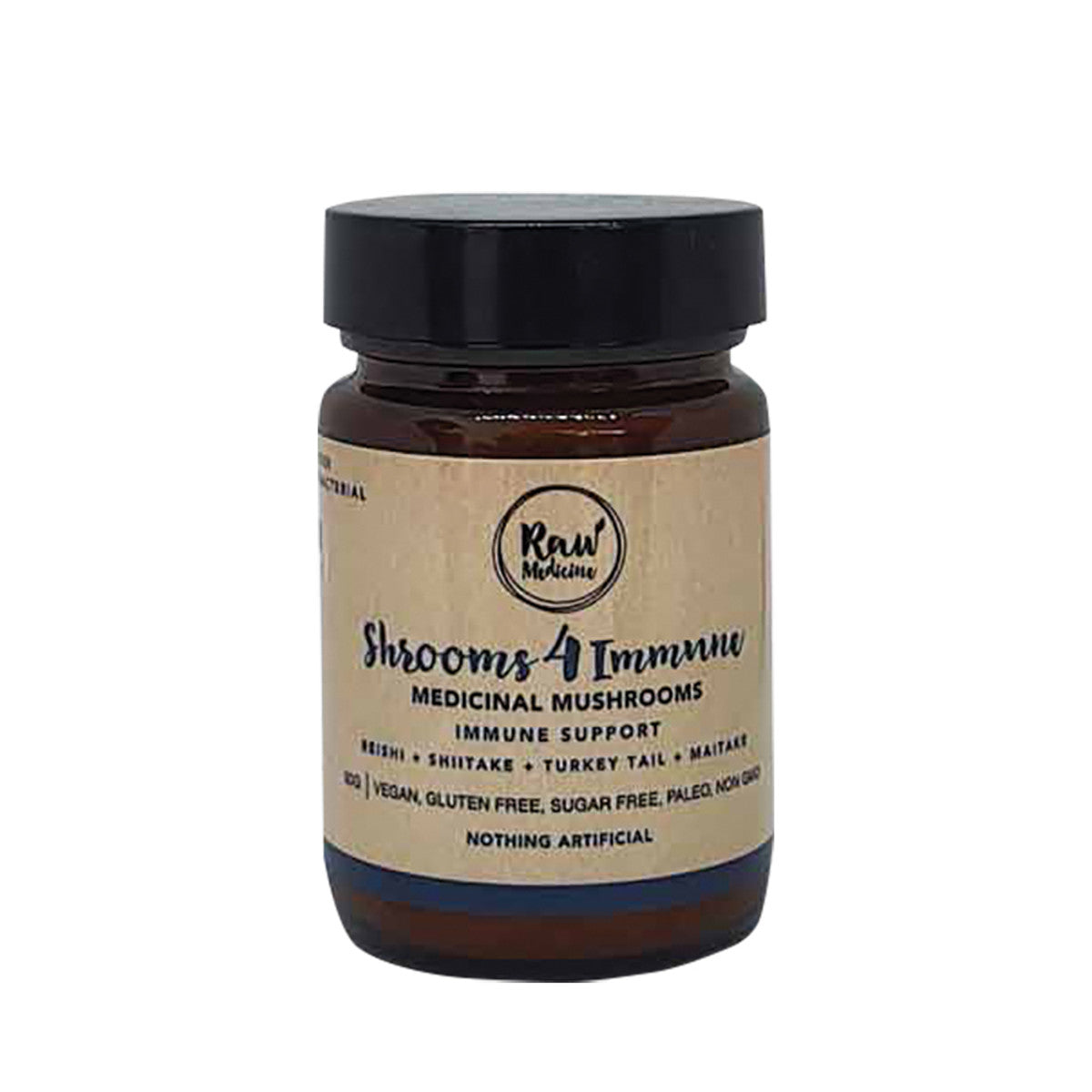 Raw Medicine Medicinal Mushrooms Shroom 4 Immune 50g