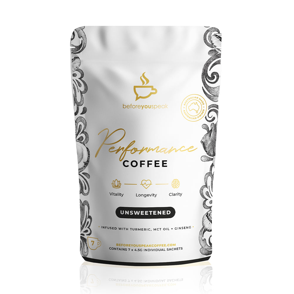 Before You Speak - Performance Coffee Unsweetened