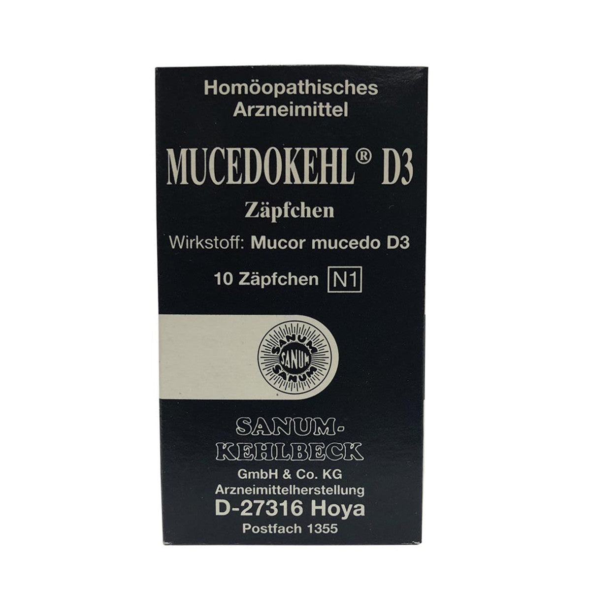 Sanum - Mucedokehl 3x Suppositories x 10 Pack