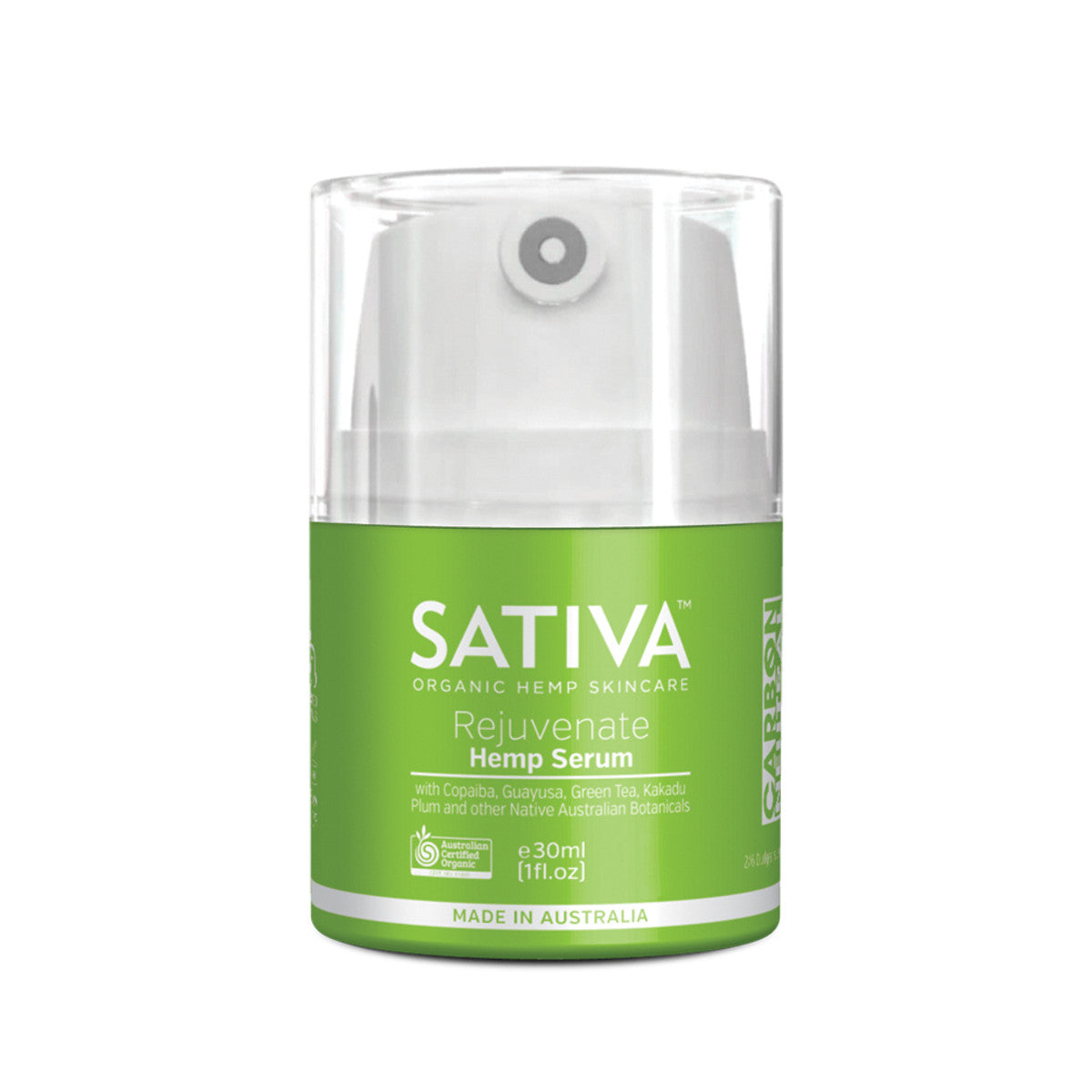 Sativa Rejuvenate Hemp Serum 30ml