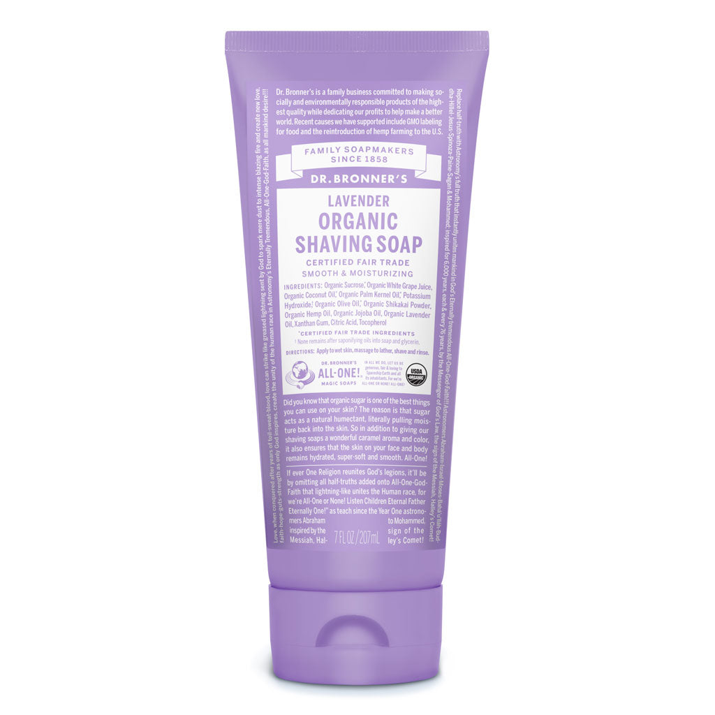 Dr Bronners - Lavender Organic Shaving Soap