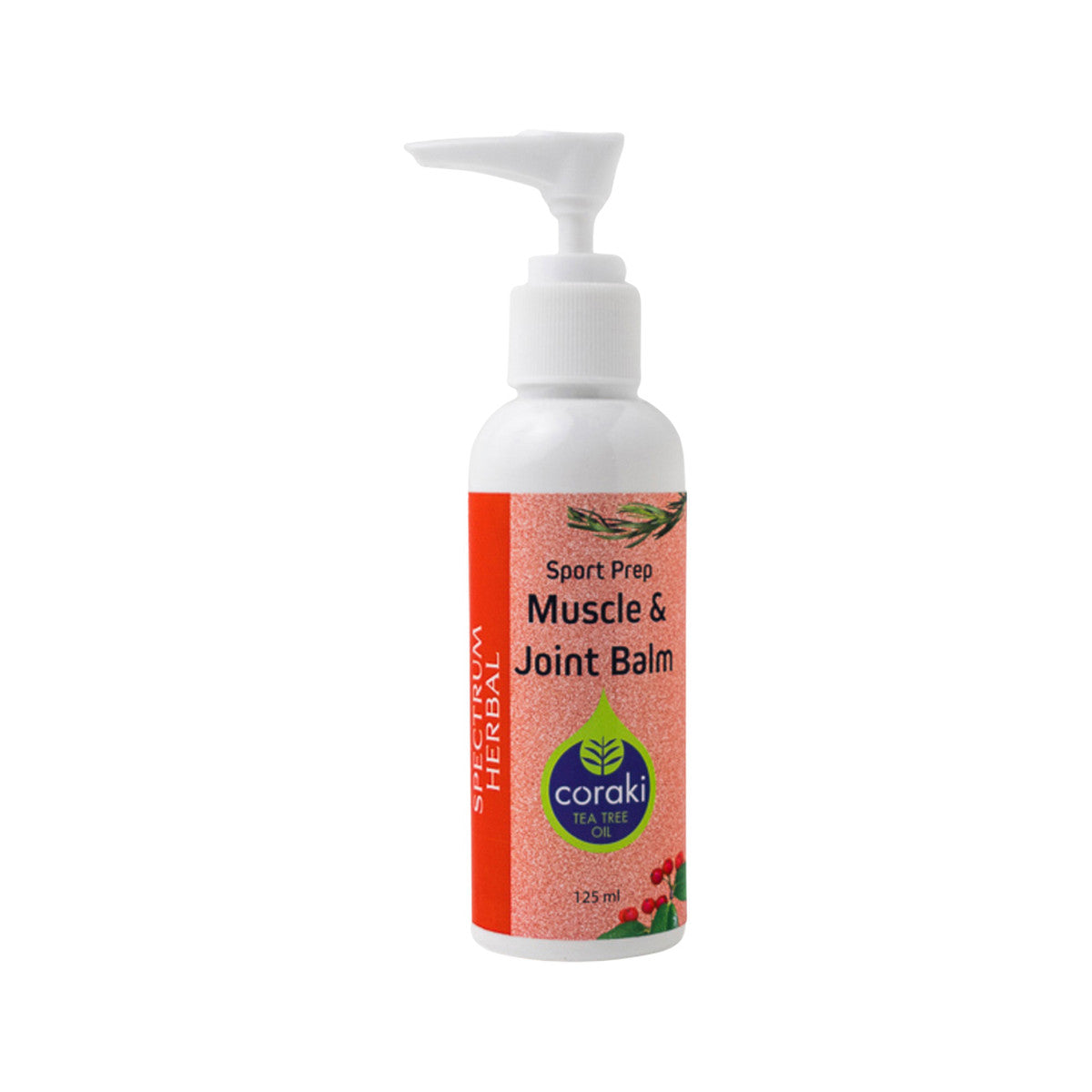 Spectrum Herbal - Sports Prep Muscle & Joint Balm with Coraki Tea Tree Oil 125ml