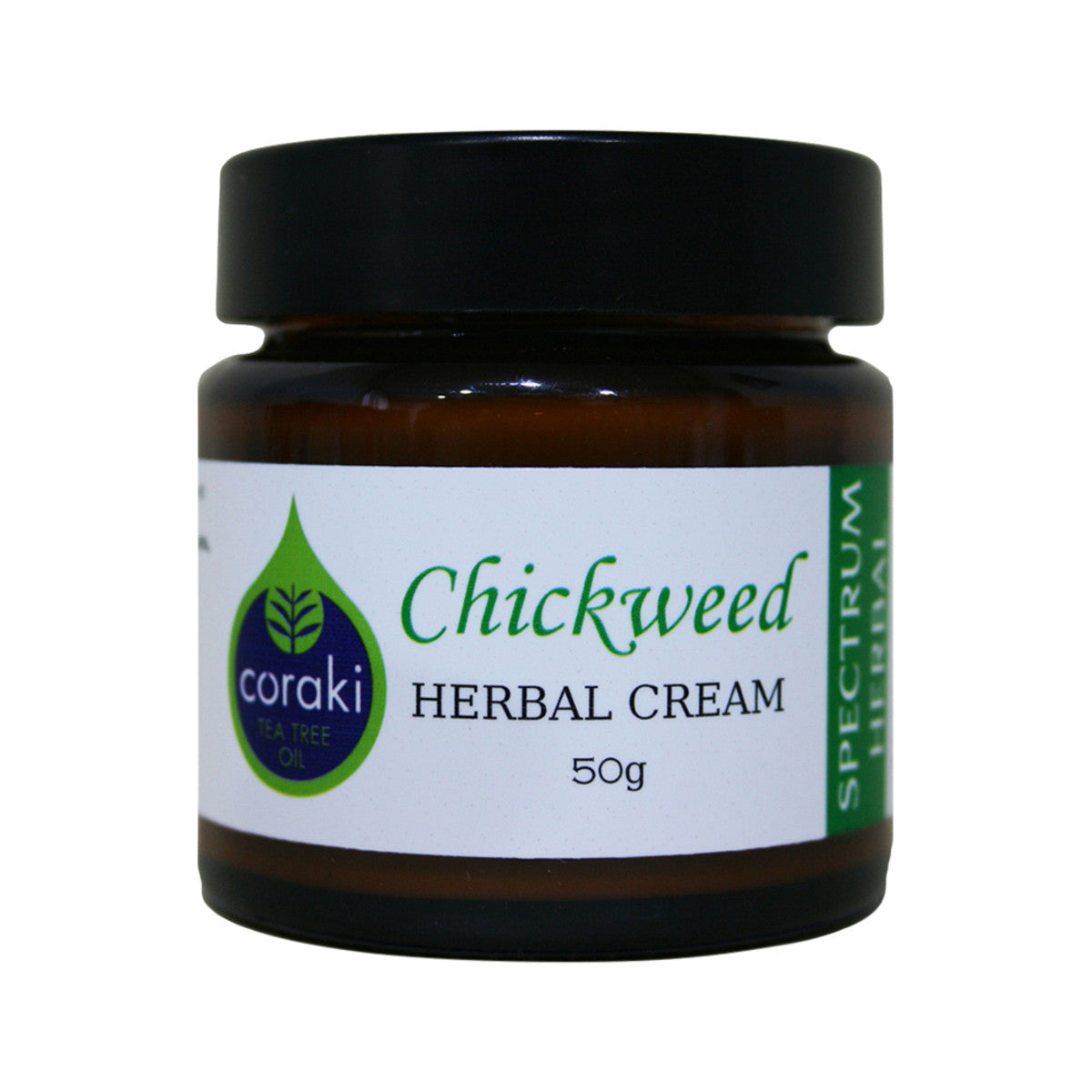 Spectrum Herbal - Herbal Cream Chickweed with Coraki Tea Tree Oil 50g